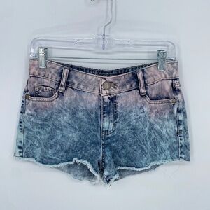 Decree Denim Daisy Duke Fringe Jeans Juniors 7